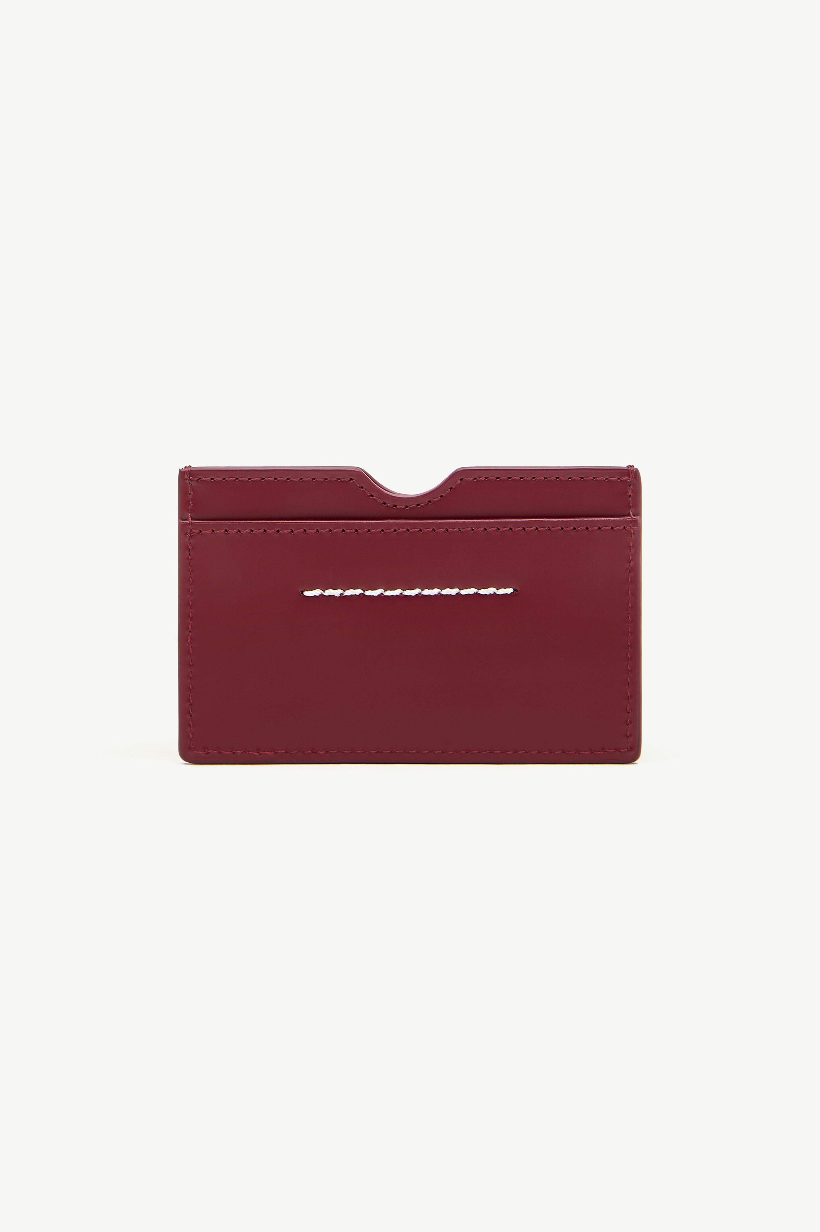MM6 Maison Margiela Leather cardholder | REVERSIBLE