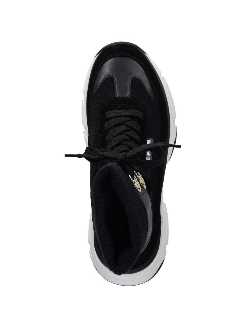 lace-up sock-detail sneakers 3