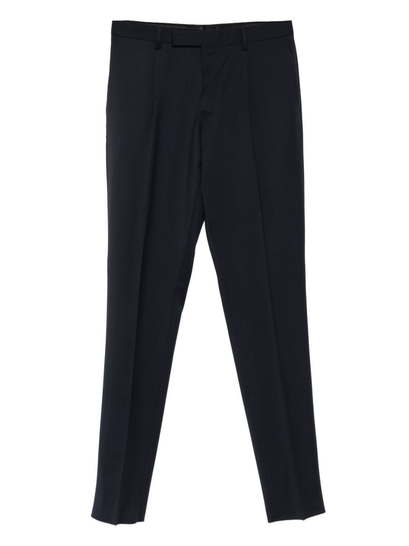pleat-detail trousers 1