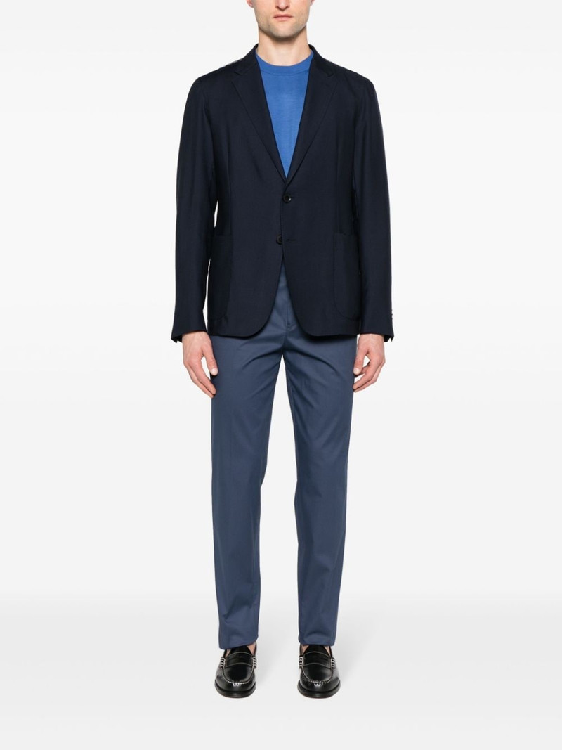 ZEGNA stretch-cotton tailored trousers outlook