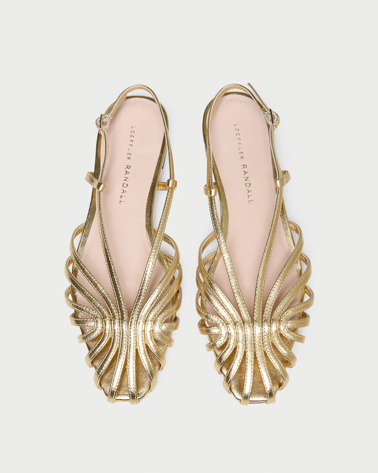 Devon Gold Slingback Sandal - 1