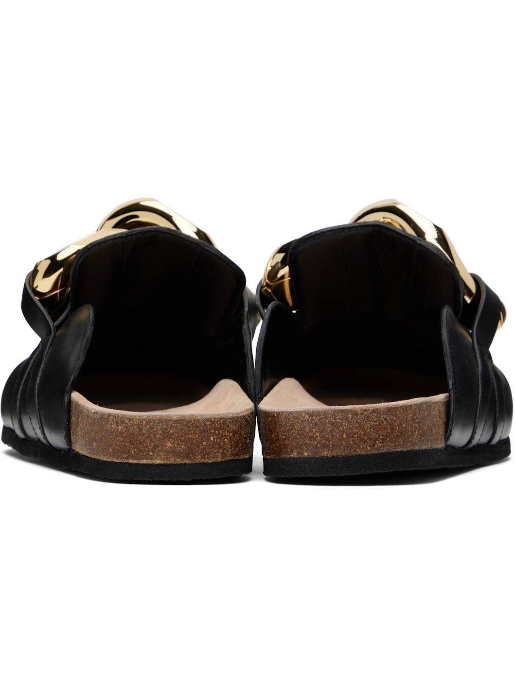 Black Chain Loafers - 2