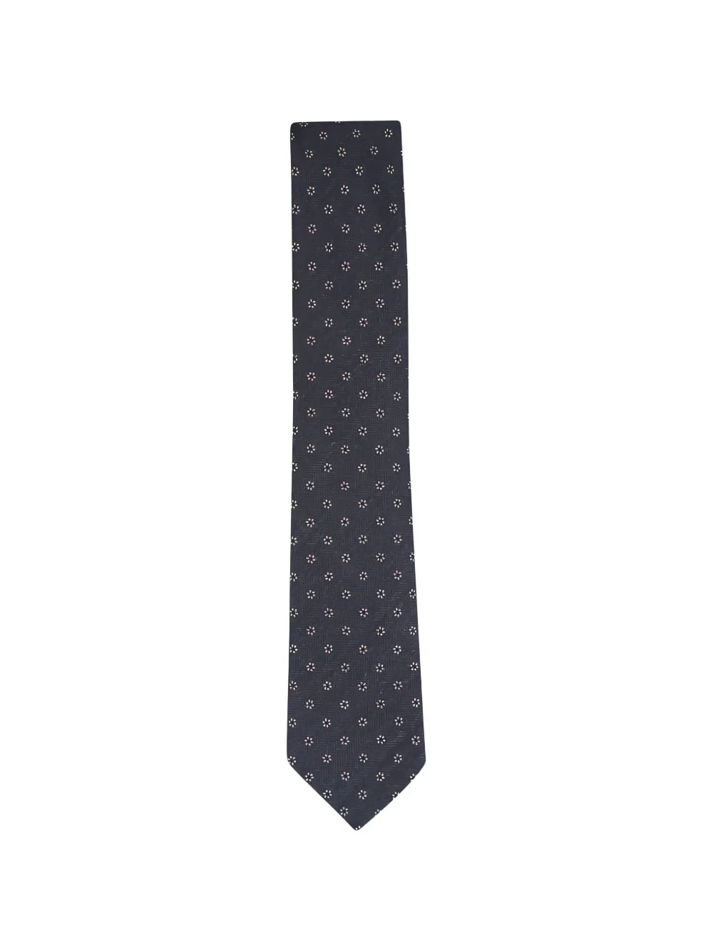 floral-pattern tie - 1