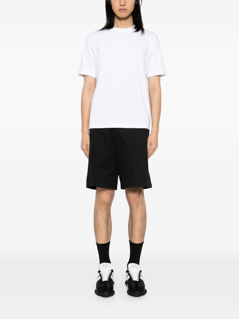 embroidered logo T-shirt - 2