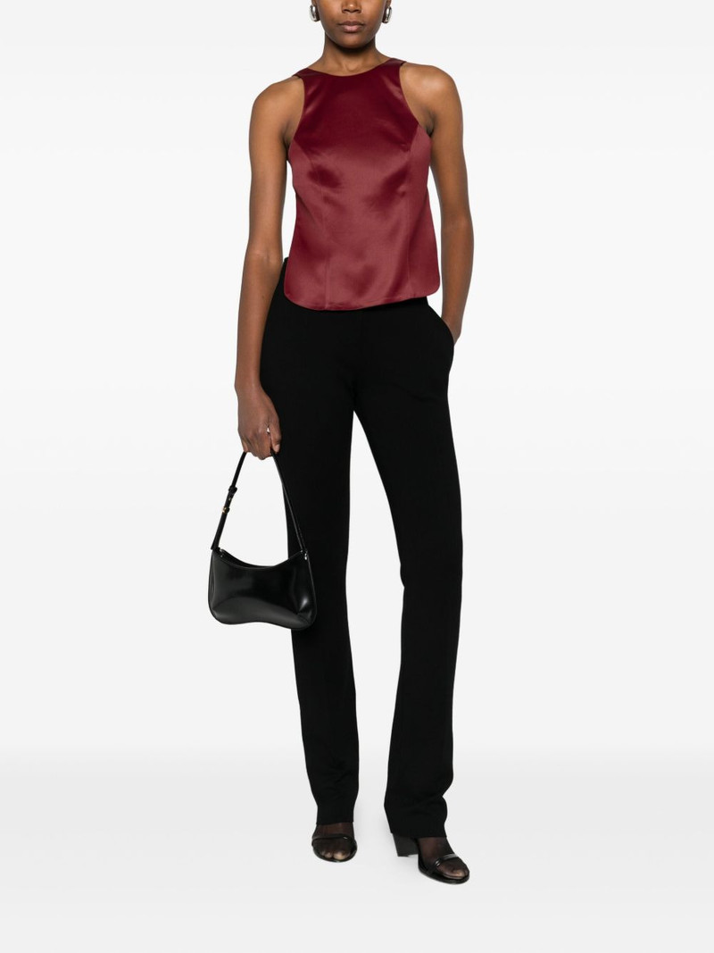 Sportmax straight-leg knitted trousers outlook