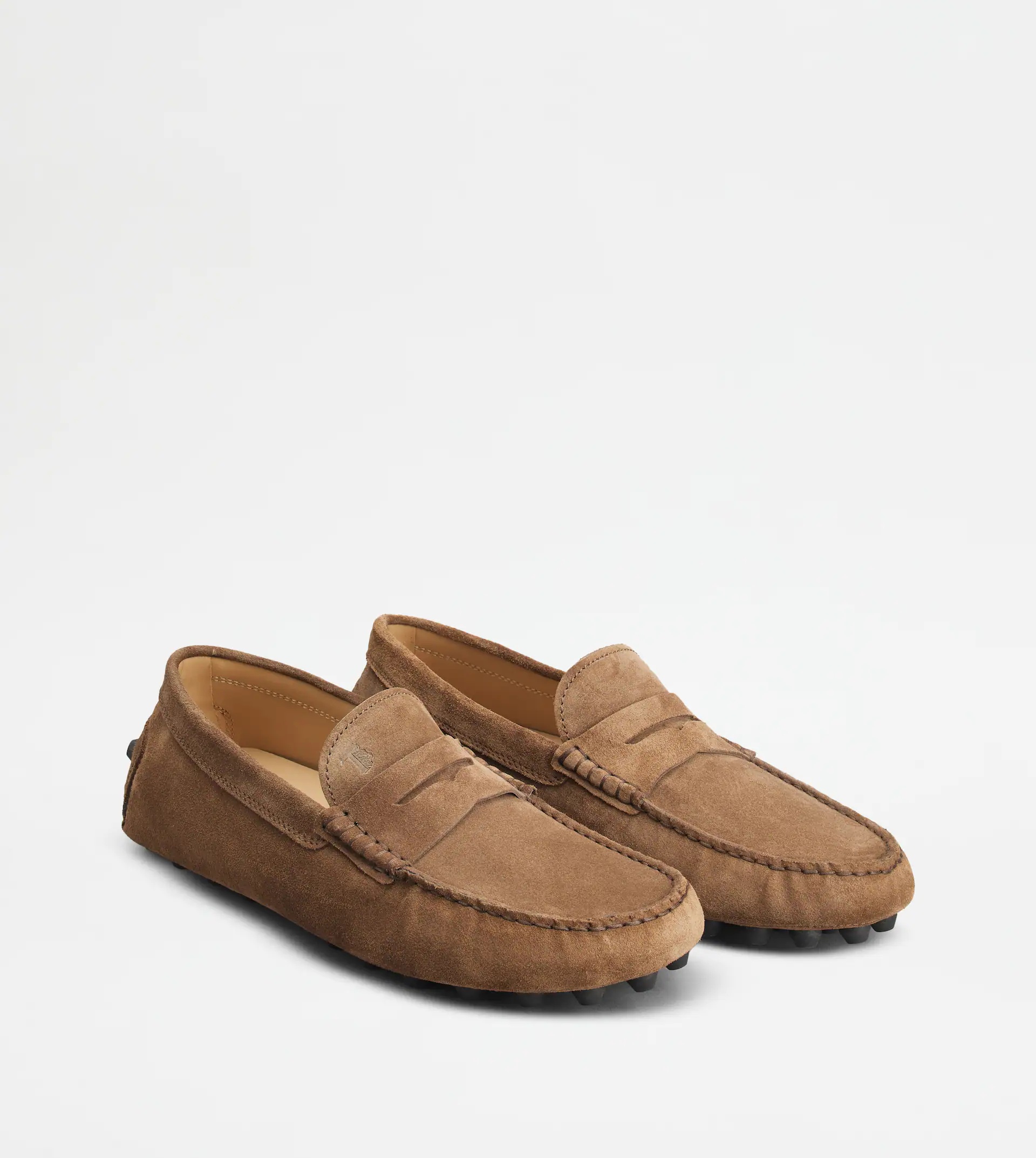 TOD'S GOMMINO BUBBLE IN SUEDE - BROWN, GREY - 3