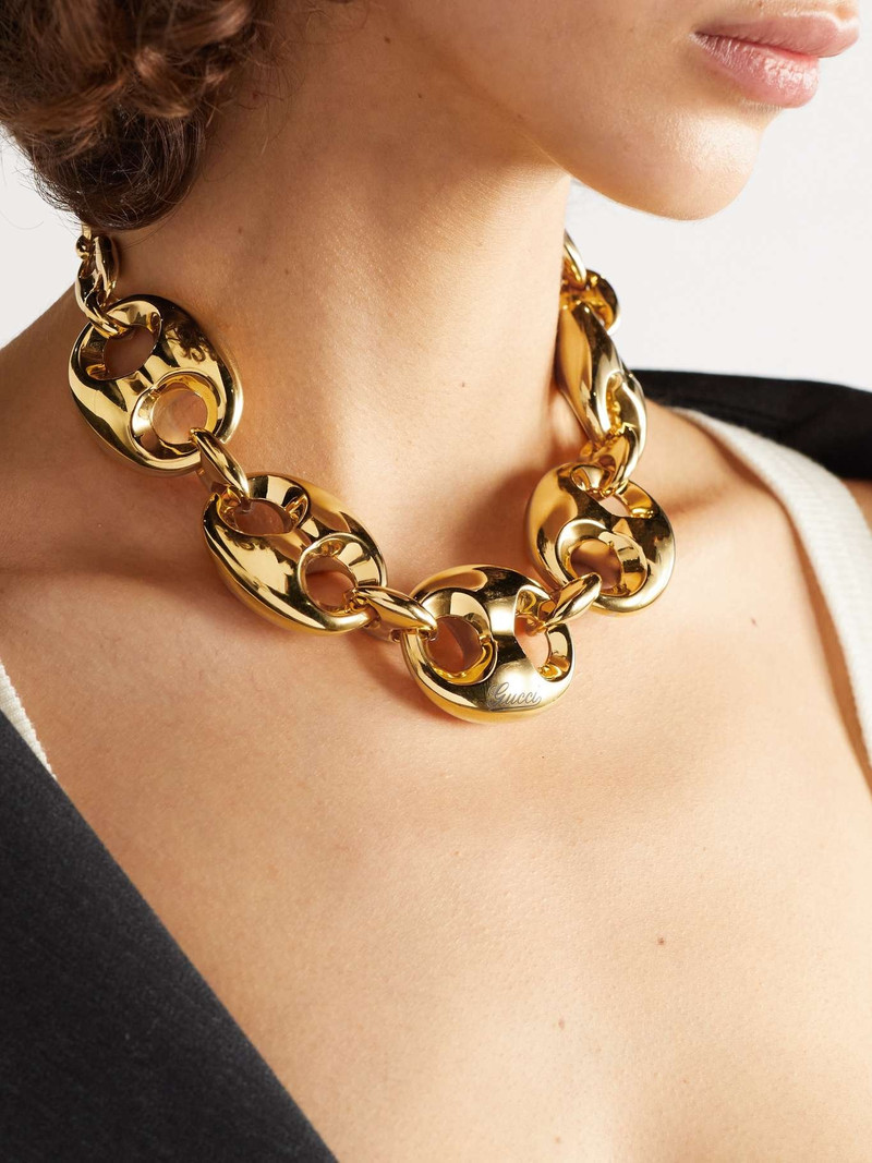 GUCCI Gold-tone necklace outlook
