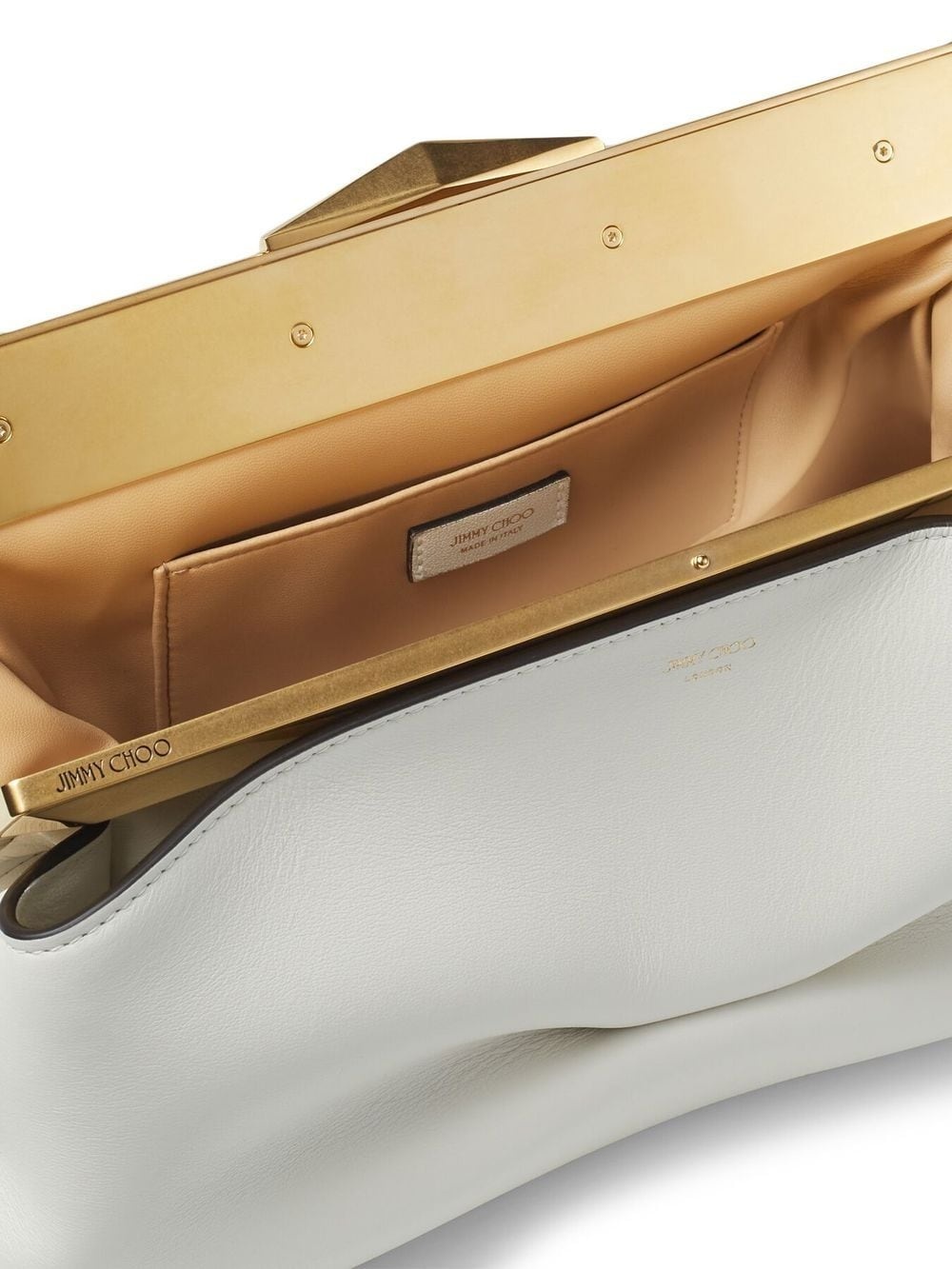 diamond frame clutch bag - 4