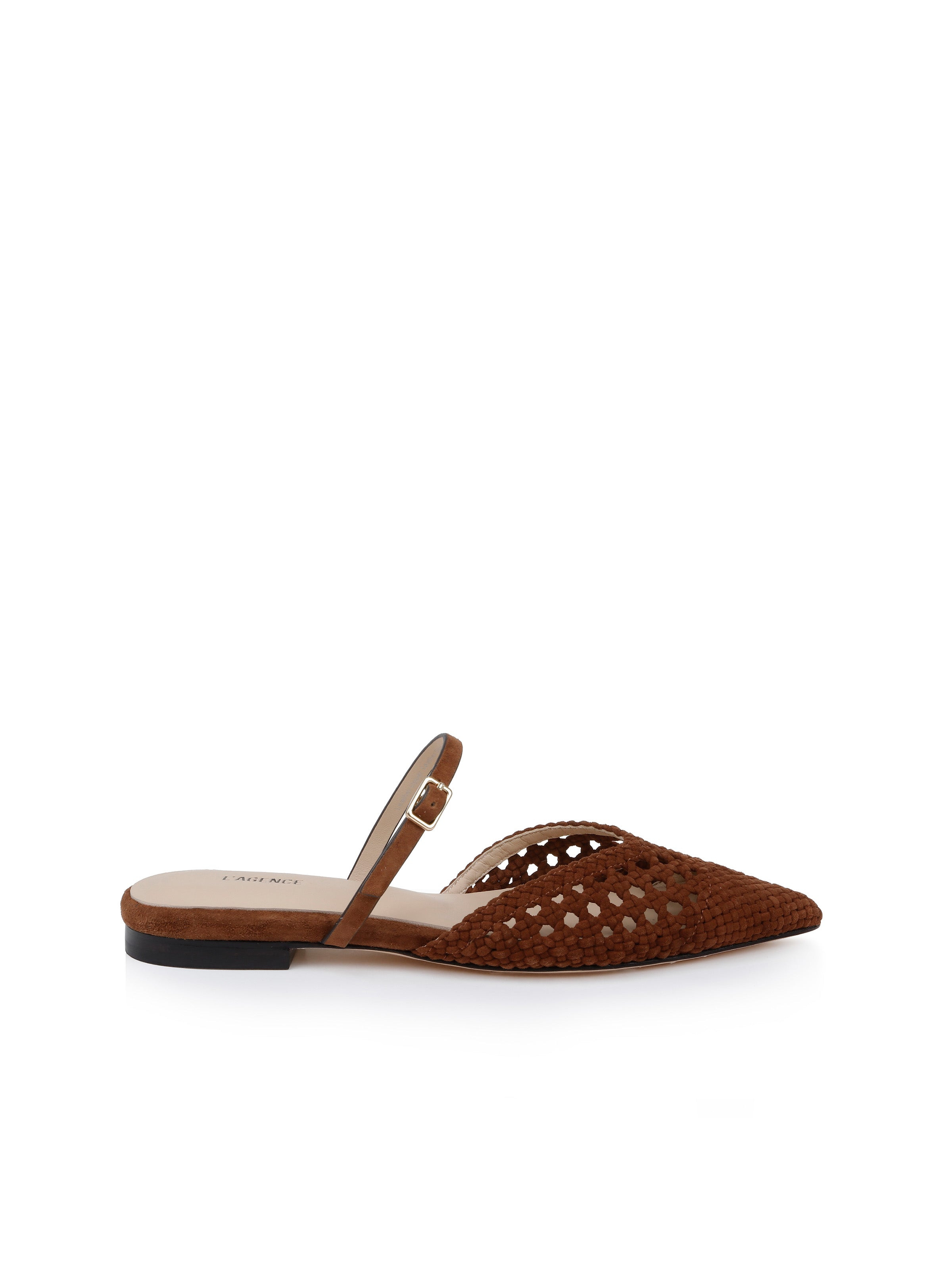 Jacklyn Suede Flat Mule - 4