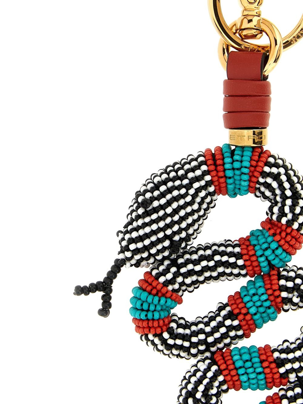 beaded snake keyring - 3