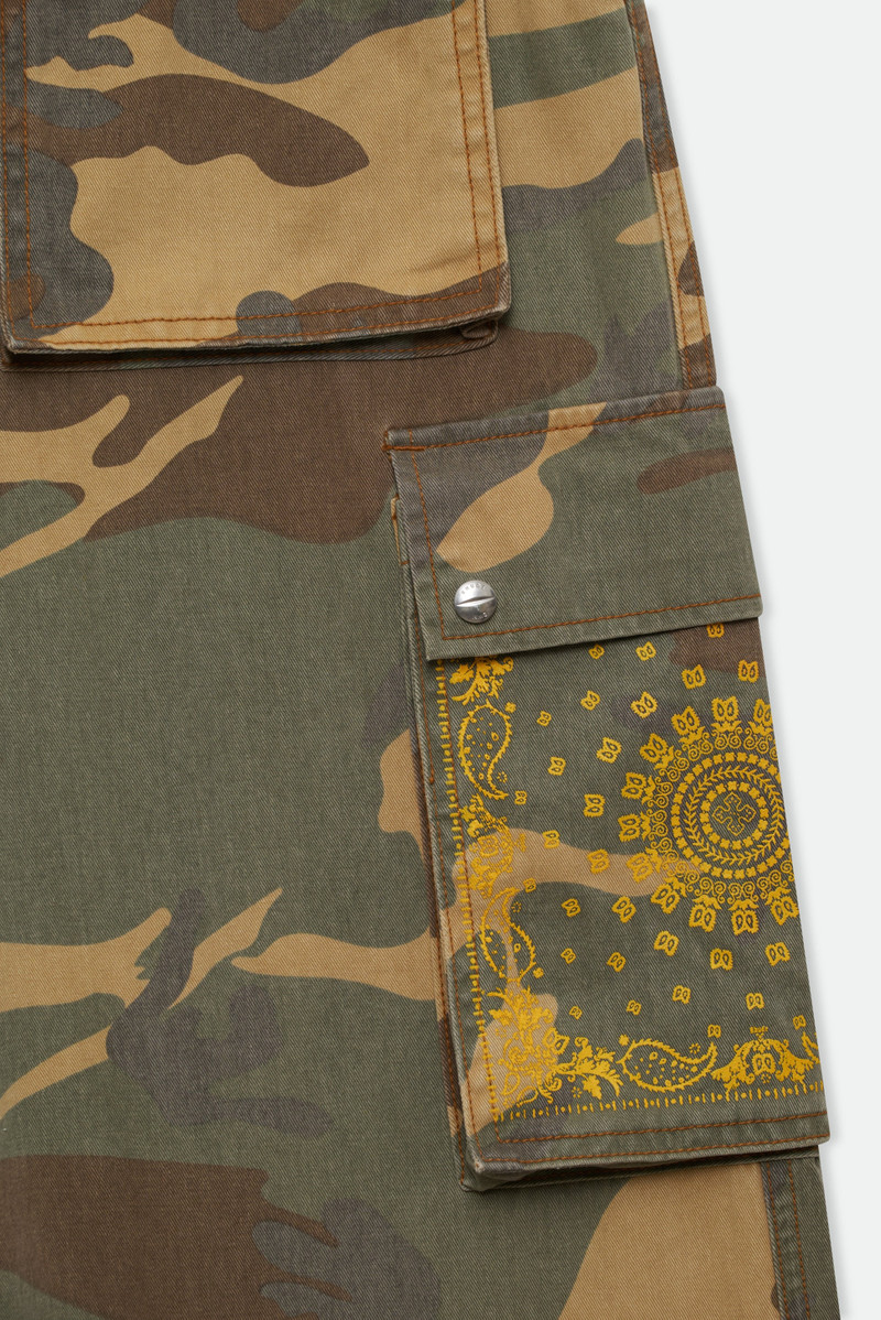 CAMO SNAP CARGO PANT 3