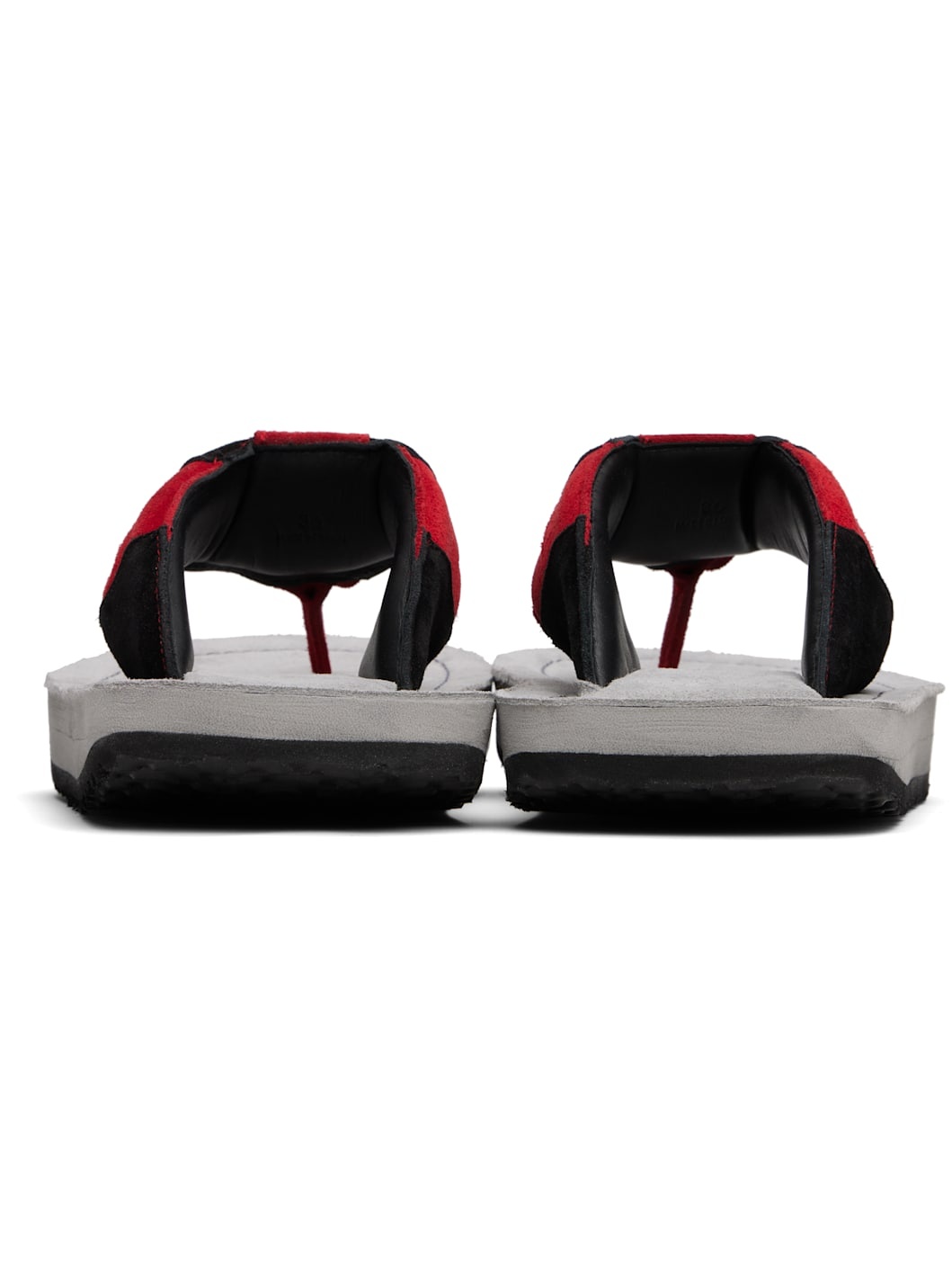 Red & Gray XXL Flip-Flops - 2