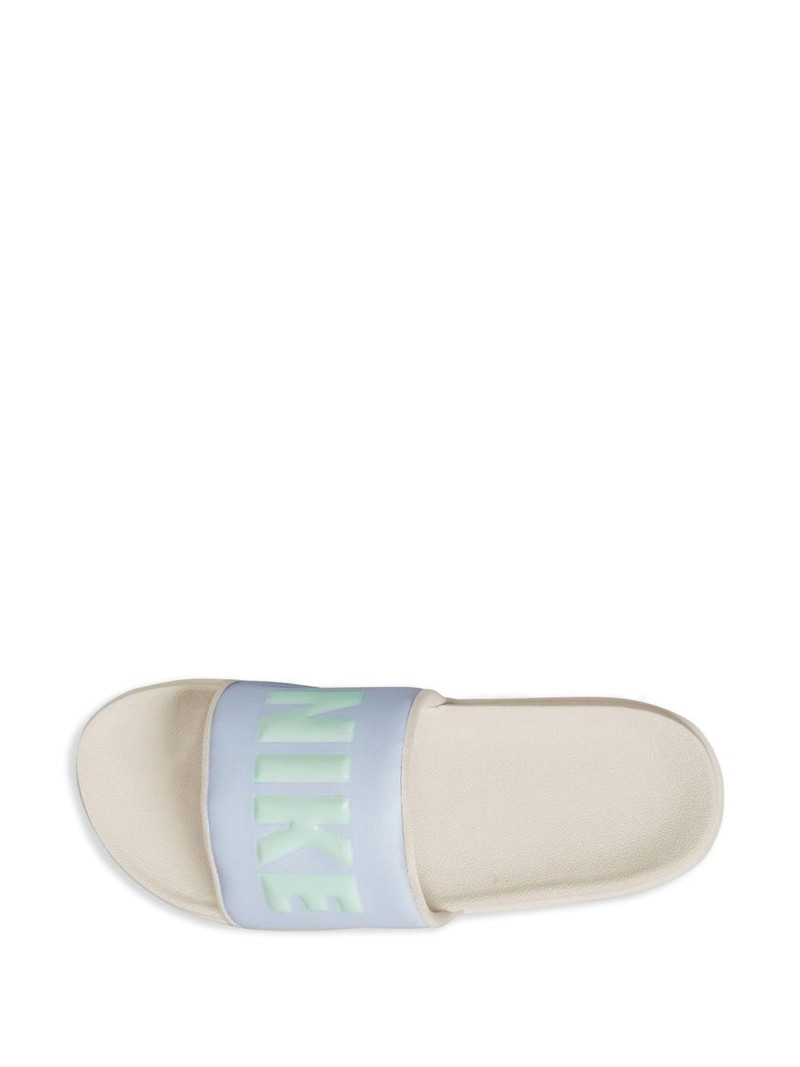 Nike Offcourt "Phantom/Barely Green" slides outlook