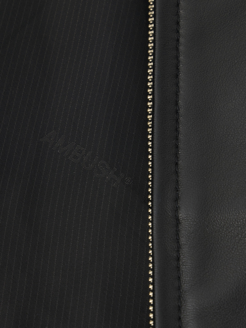 WOMENS LEATHER BOMBER JACKET 4