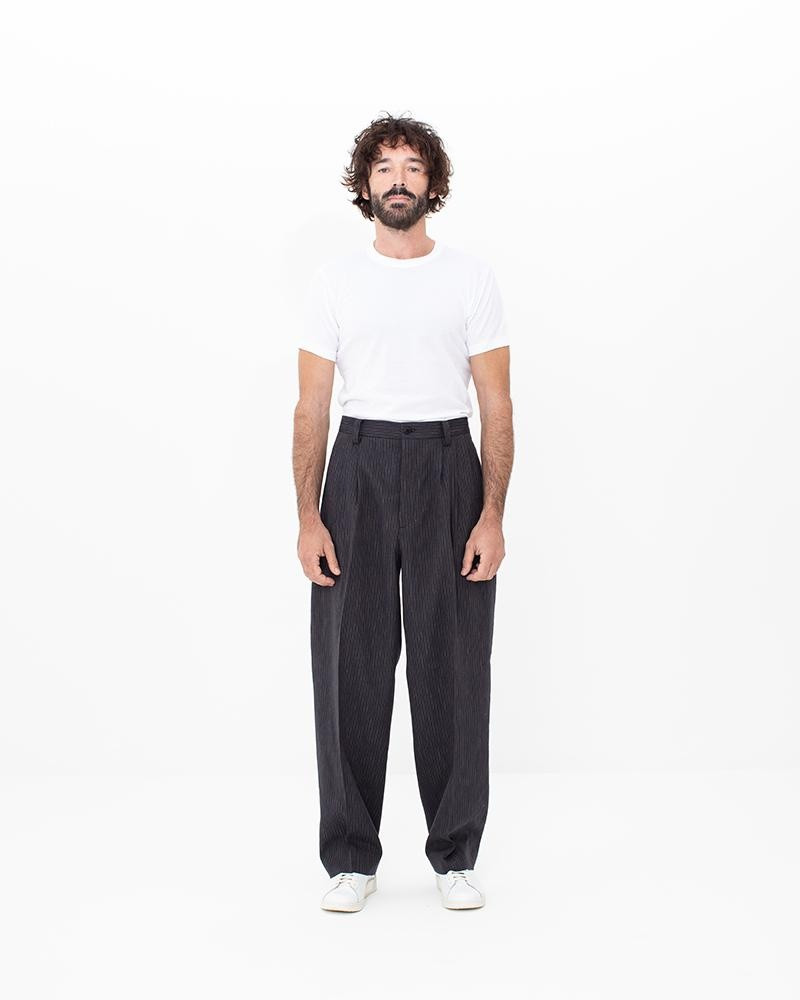 visvim RUSSO PANTS SANTOME BLACK outlook