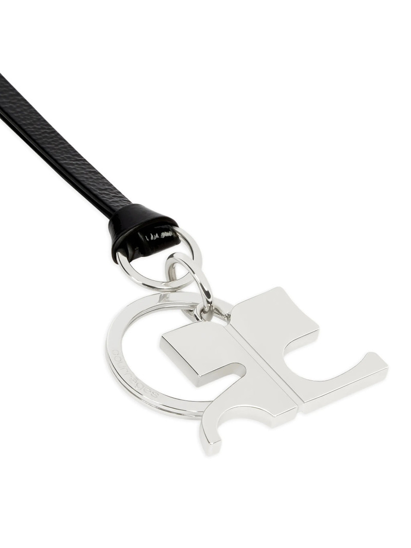 courrèges Courrèges Logo-charm Keyring outlook