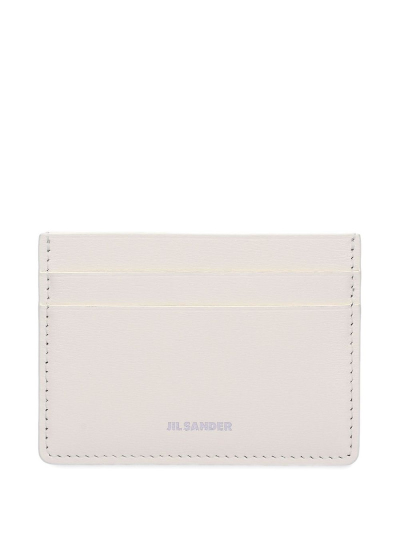 Jil Sander leather card holder outlook