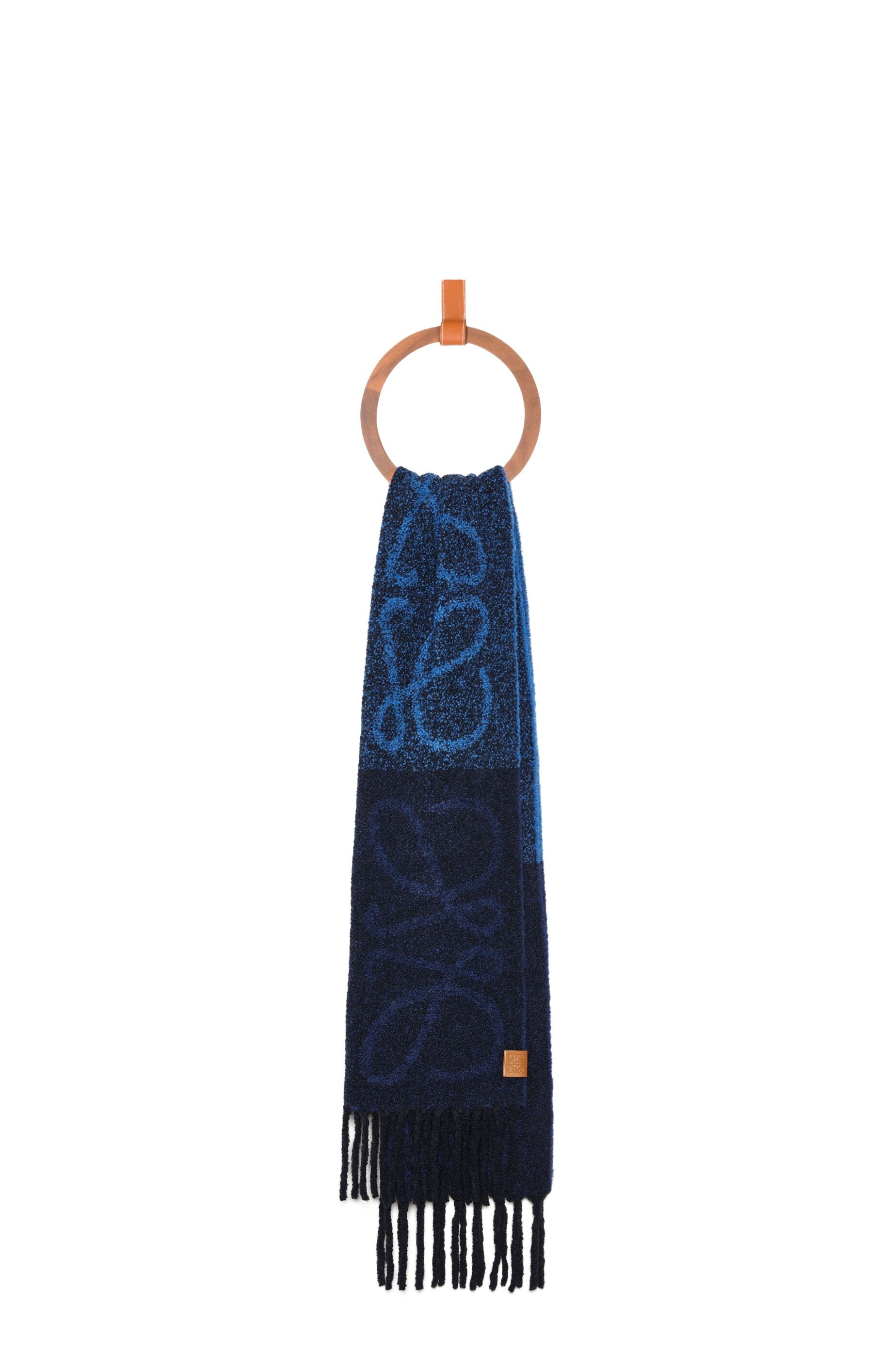 Anagram scarf in alpaca and wool - 4