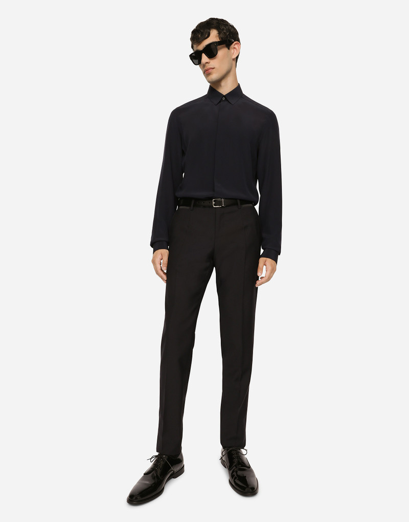 Dolce & Gabbana Silk crepe de chine Gold-fit shirt outlook