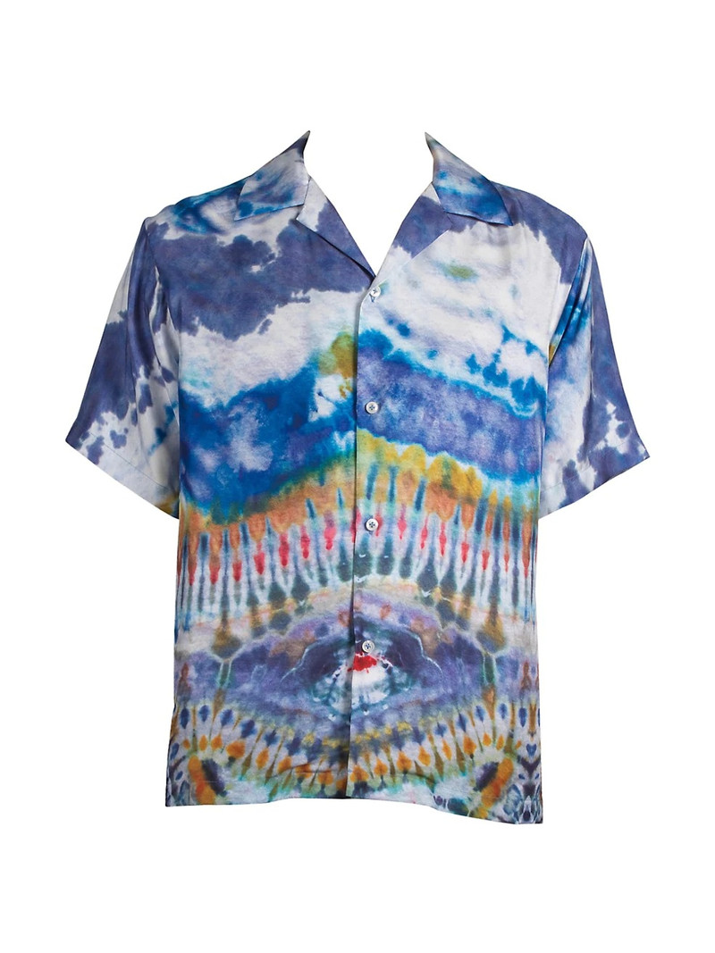 Tie-Dye Sport Shirt - 1