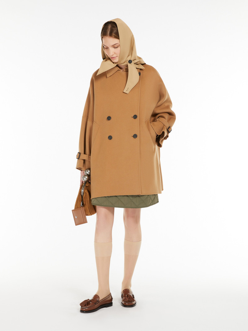 WEEKEND Max Mara ONCIA Comfort-fit double-faced wool-blend coat outlook