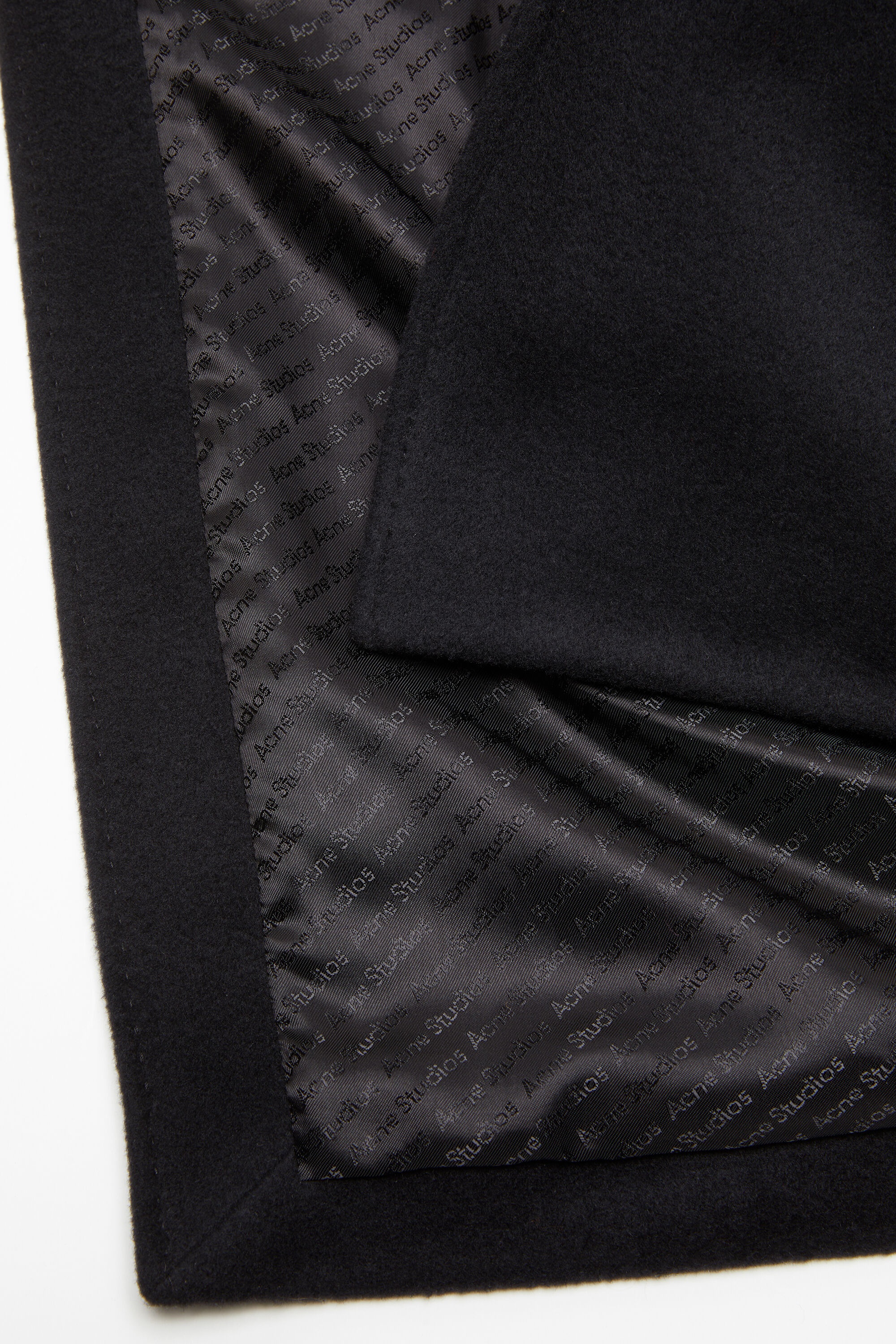 Double-breasted coat - Black - 7