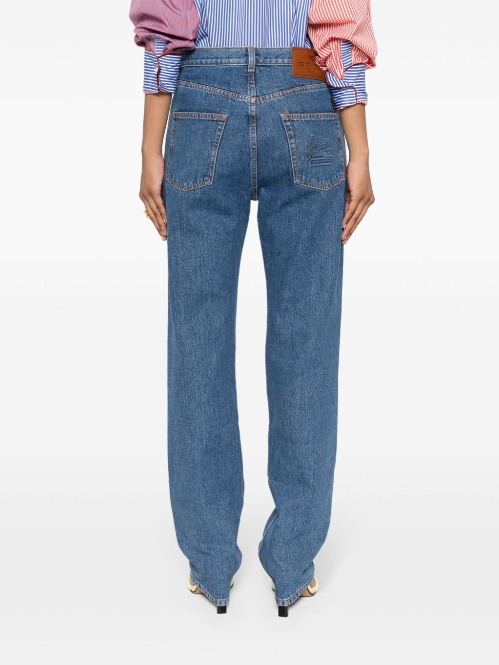 straight-leg jeans - 4