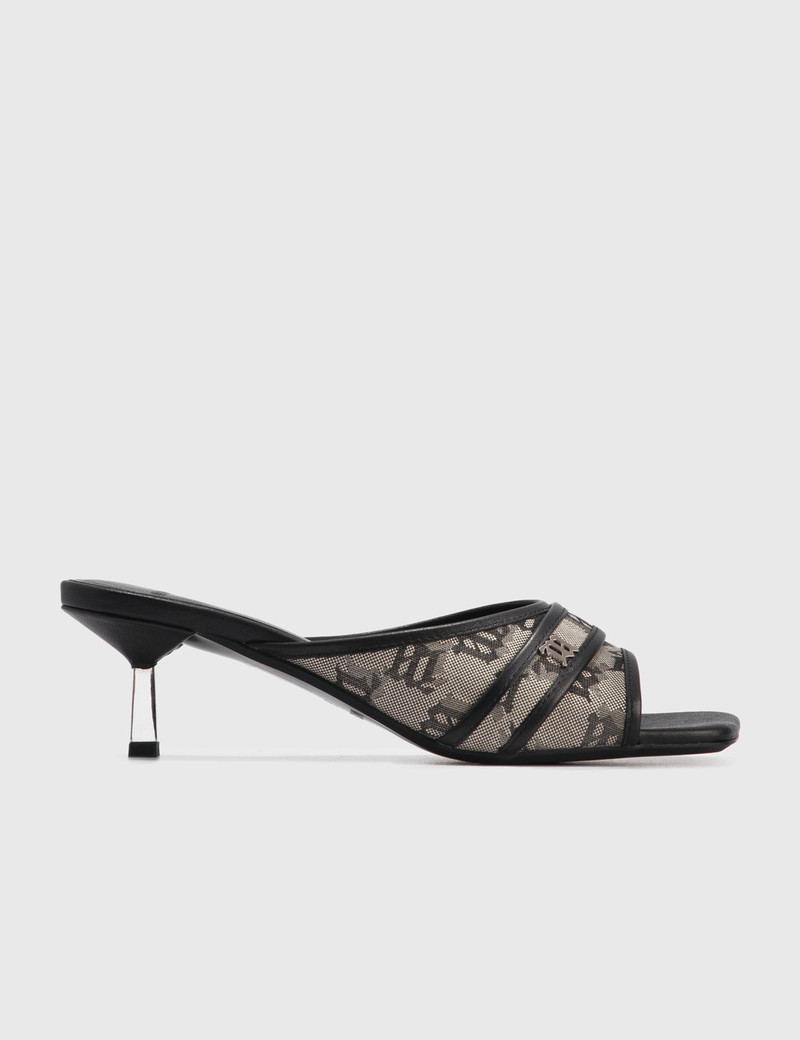 SASHA SLIP ON SANDAL MONOGRAM 1