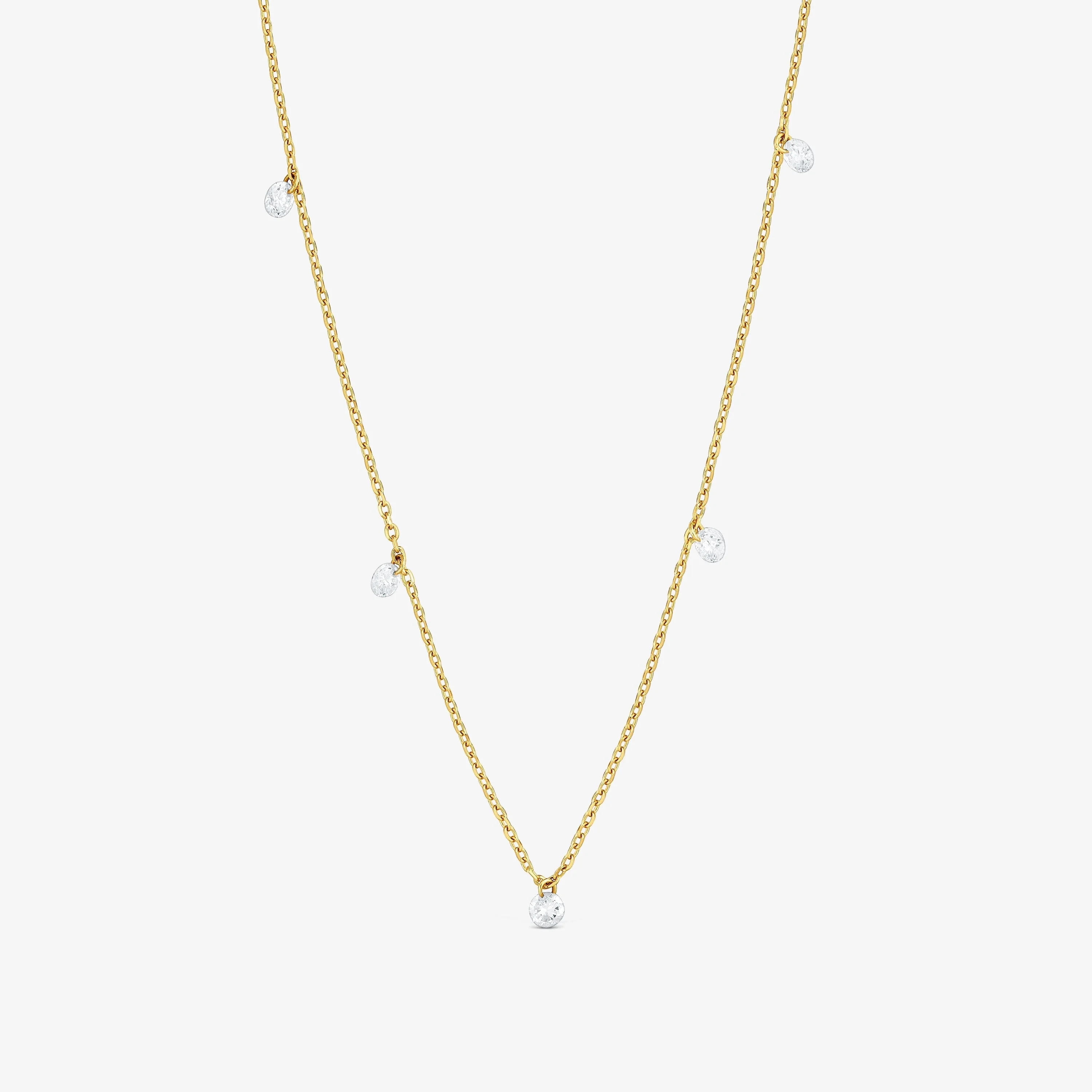 9kt gold and lab-grown diamond Necklace TOUS Irisé LGD - 1