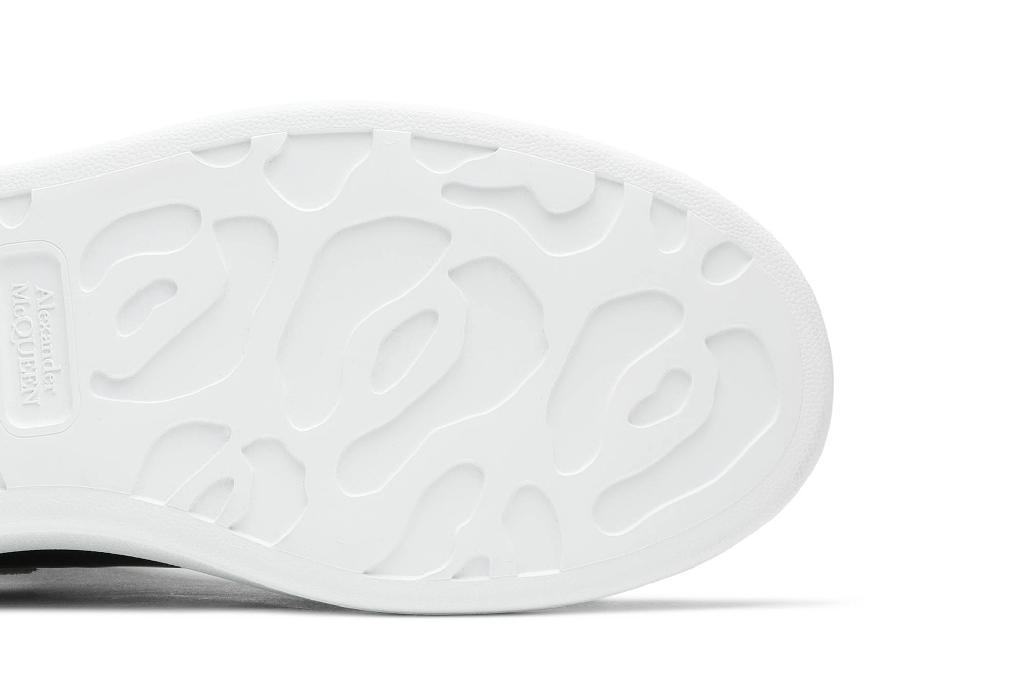 Alexander McQueen Studded Oversized Sneaker 'White Black' - 5