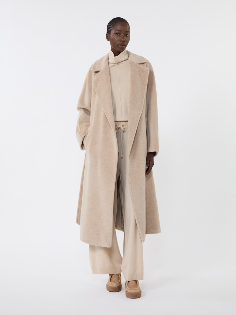 WEEKEND Max Mara TEMPERA Long wool and alpaca coat outlook