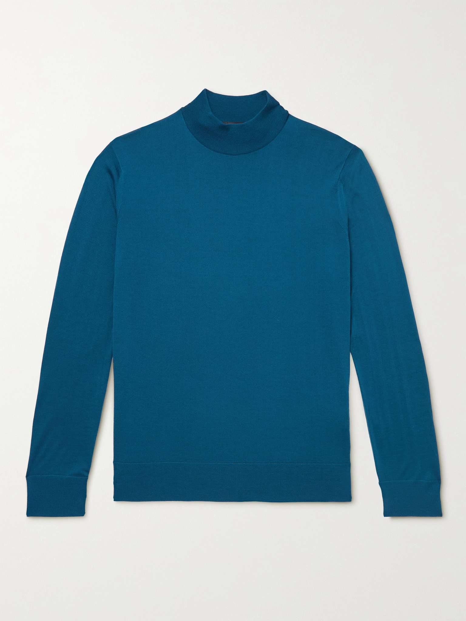 Slim-Fit Wish Virgin Wool Rollneck Sweater - 1