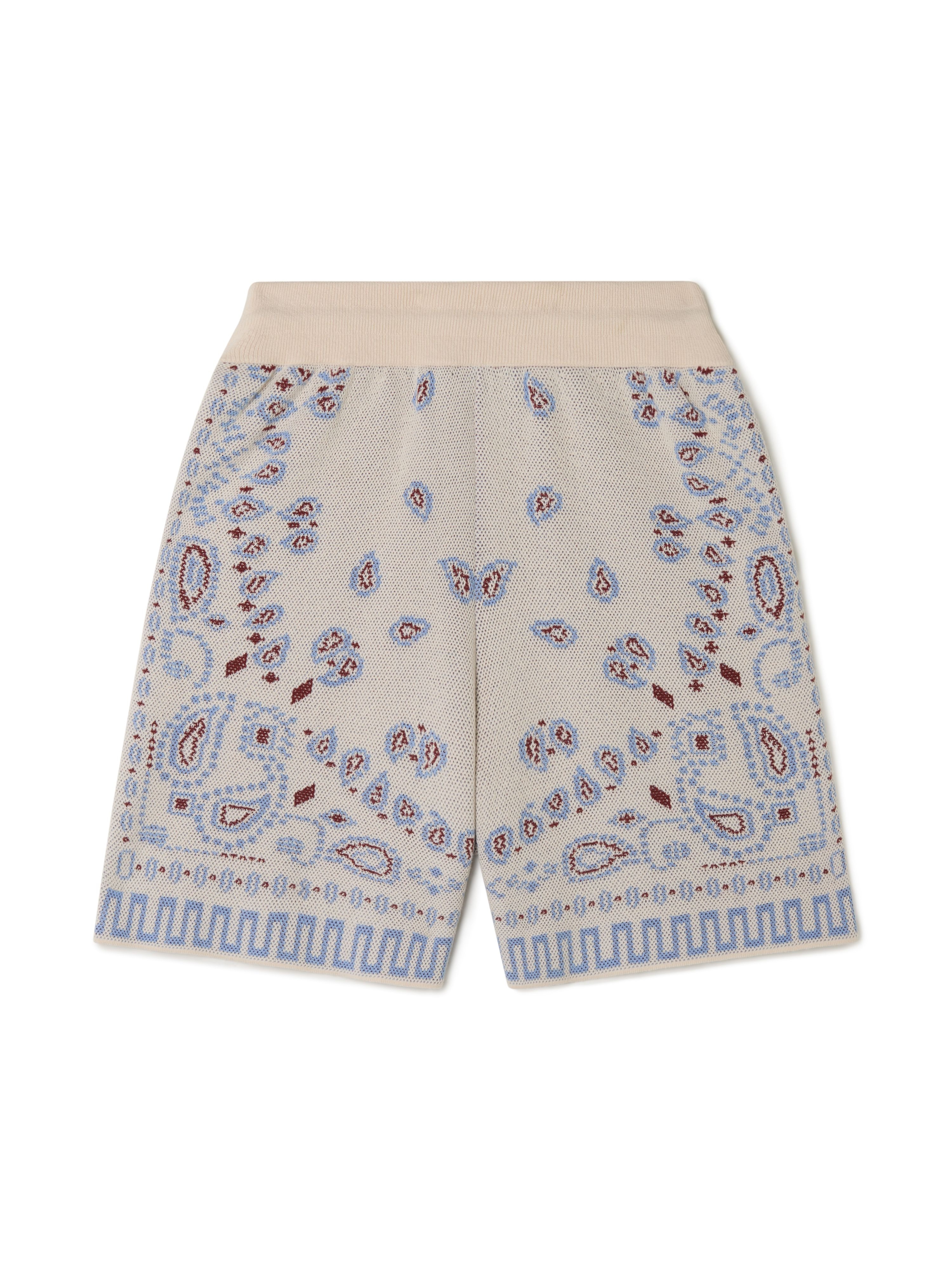 Cotton Piquet Bandana Bermuda - 3