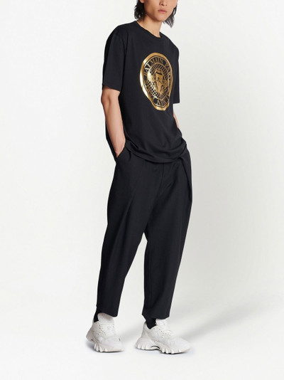 Balmain logo-print T-shirt outlook