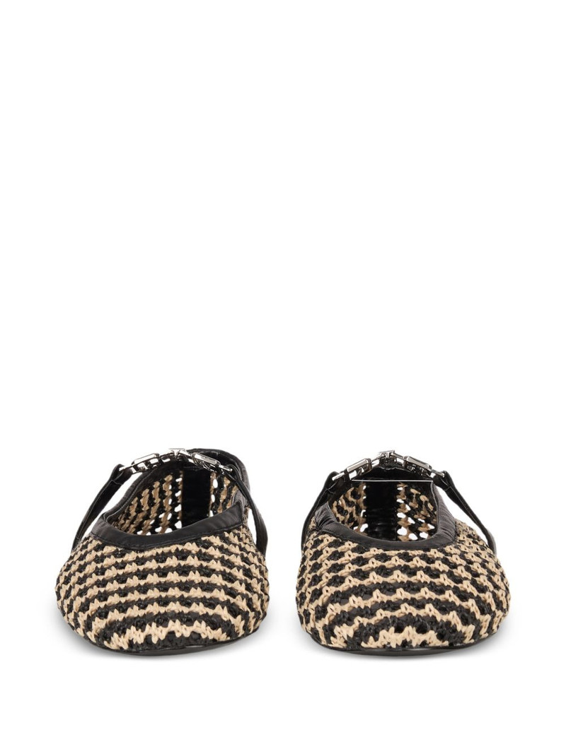 woven ballet flats 3