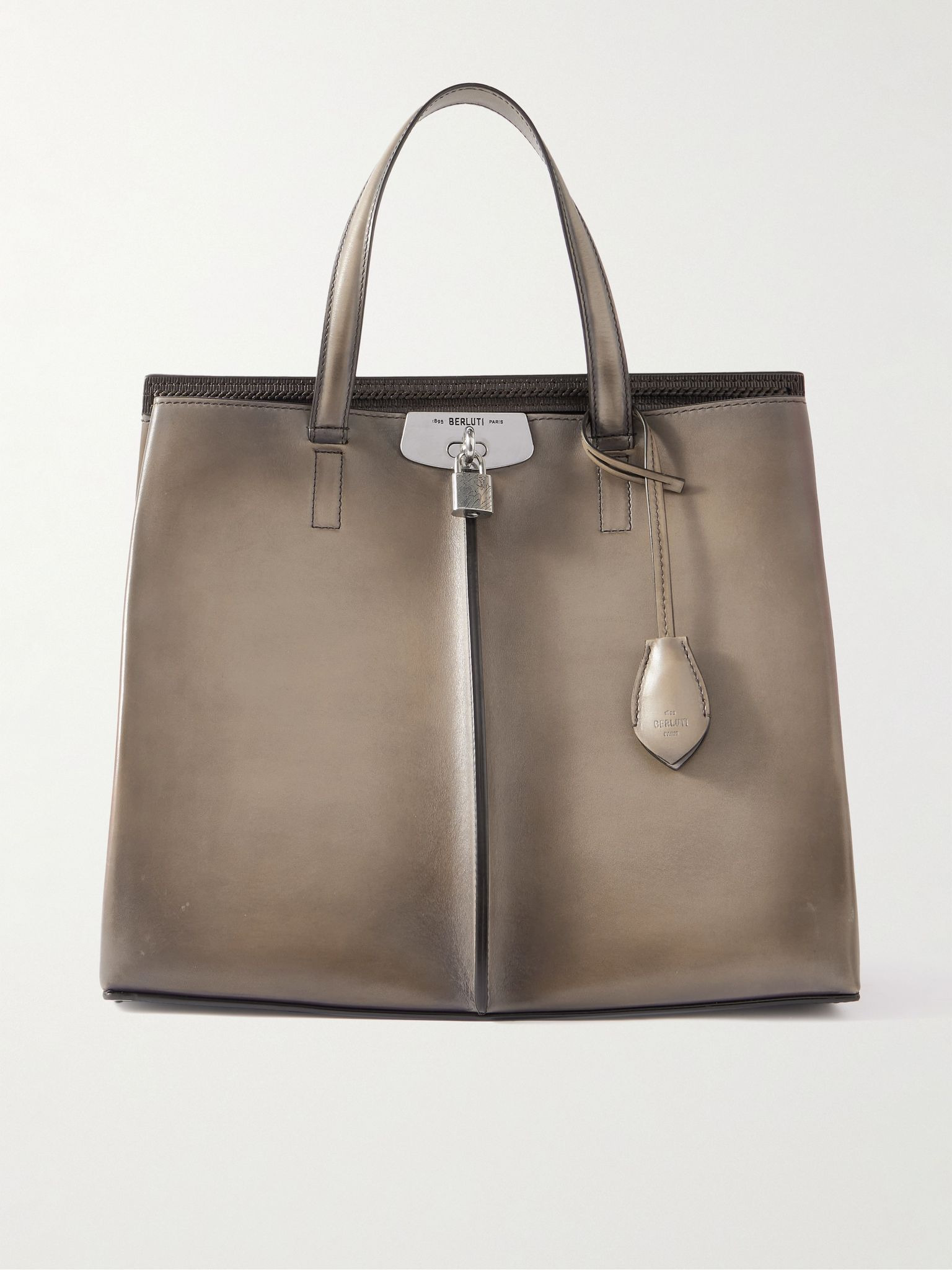 Luti 38 Venezia Leather Tote Brown - 1