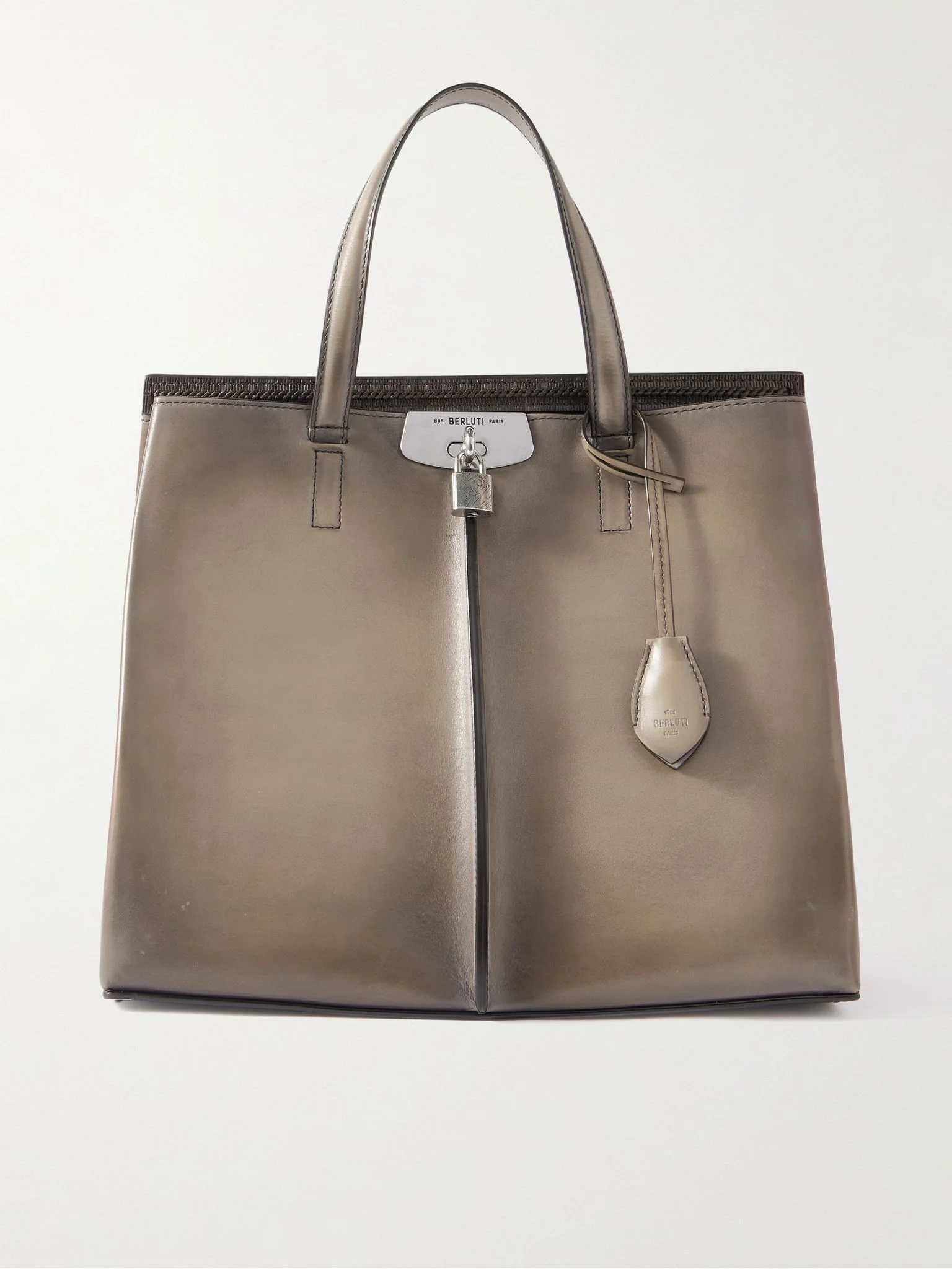 Luti 38 Venezia Leather Tote Brown - 1
