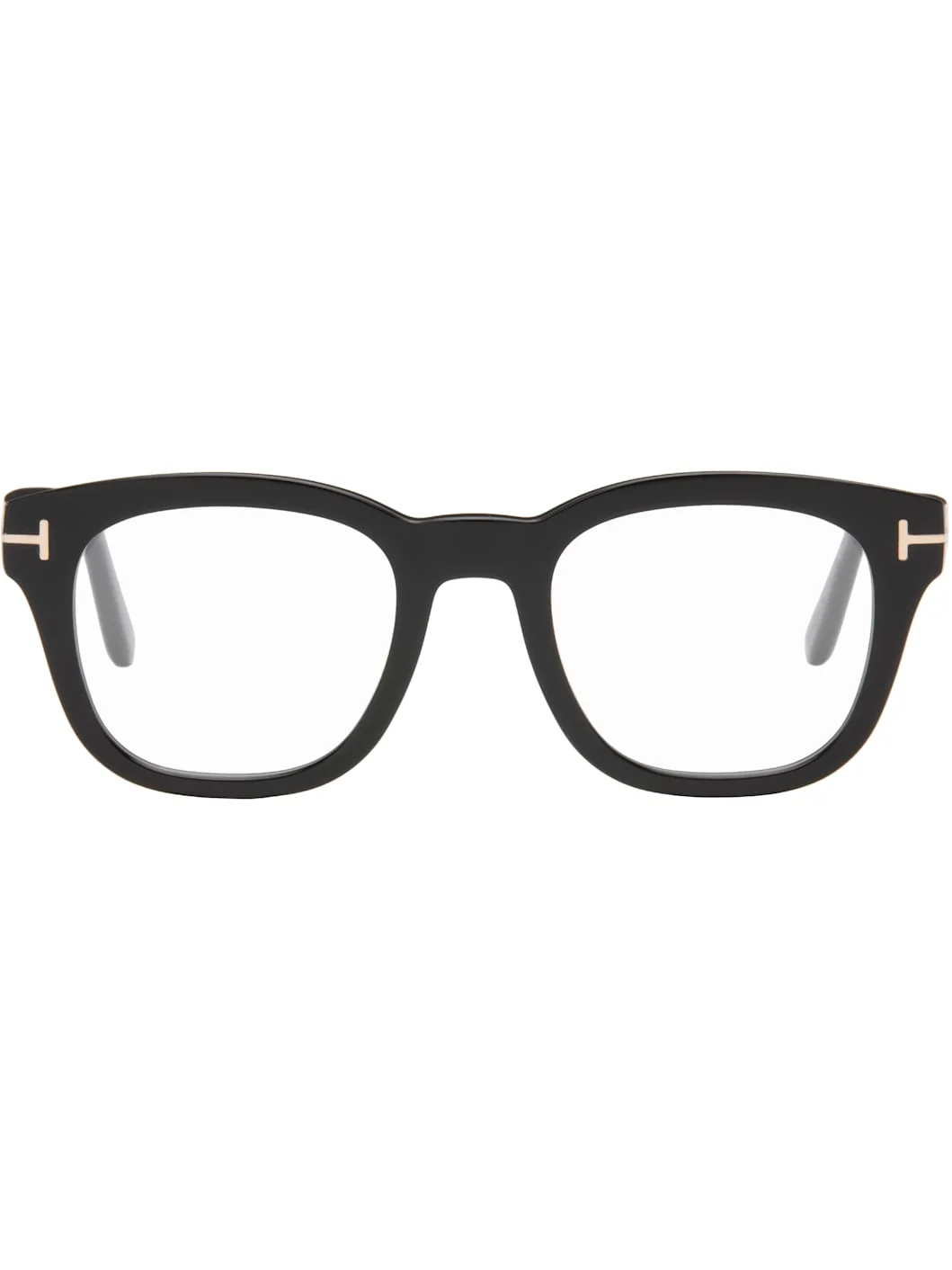 Black Blue Block Soft Square Blue Light Optical Glasses - 1