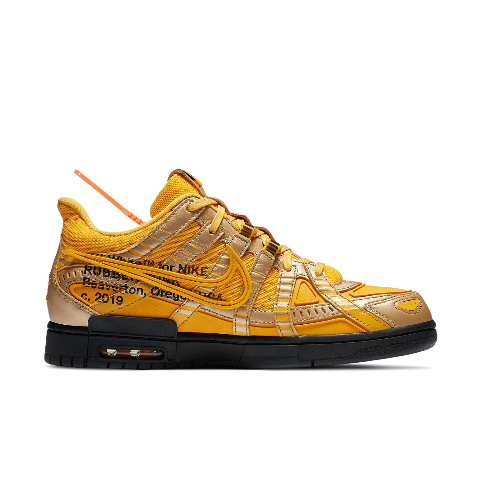 Nike Off-White x Air Rubber Dunk 'University Gold' CU6015-700 - 2