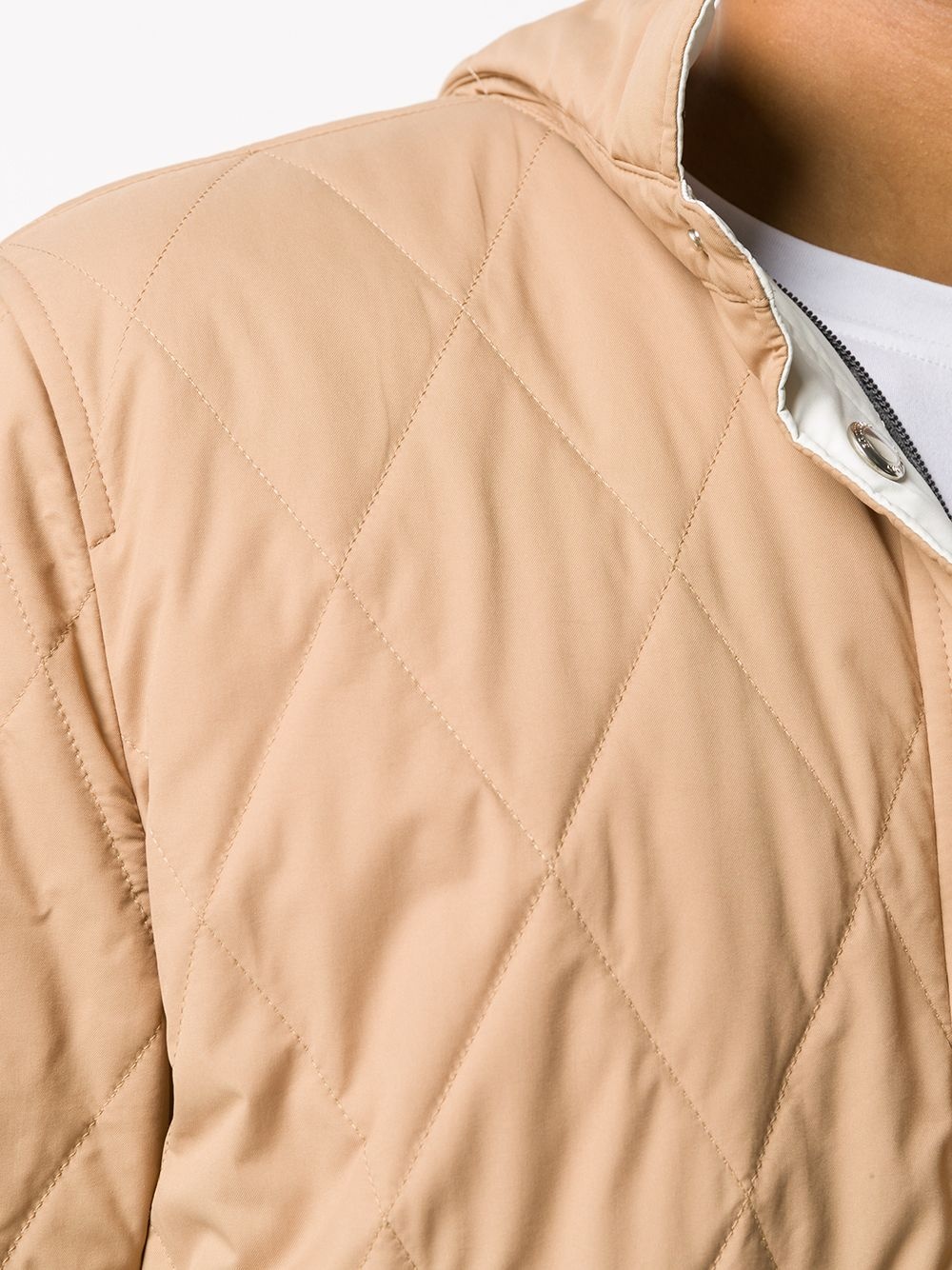 reversible water-resistant shirt jacket  - 5