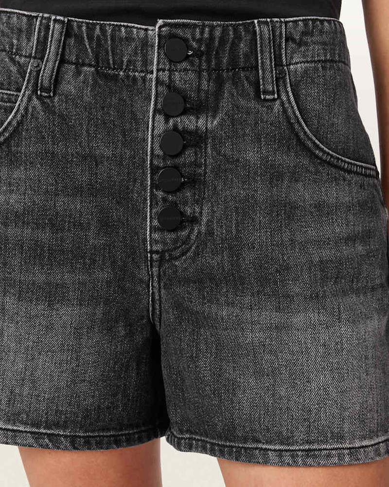 TAY MID RISE DENIM SHORTS 4