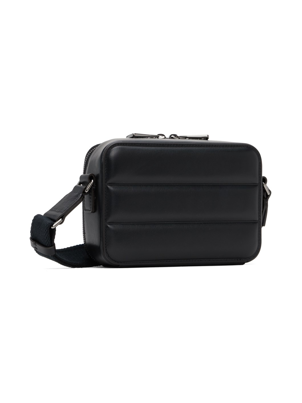 Black Horizontal Crossbody Bag - 3