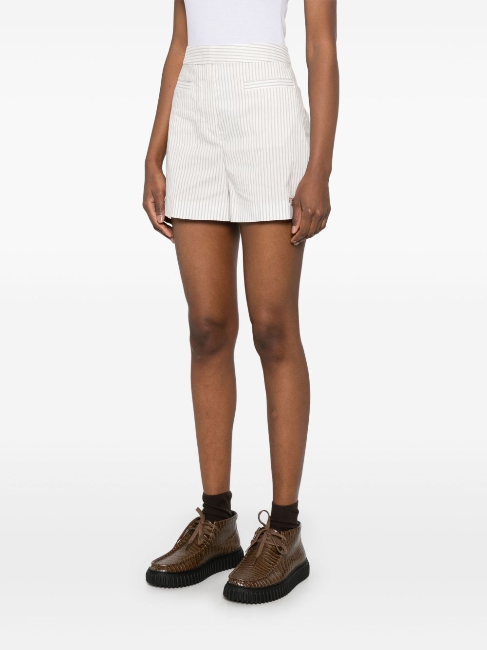 striped shorts - 3