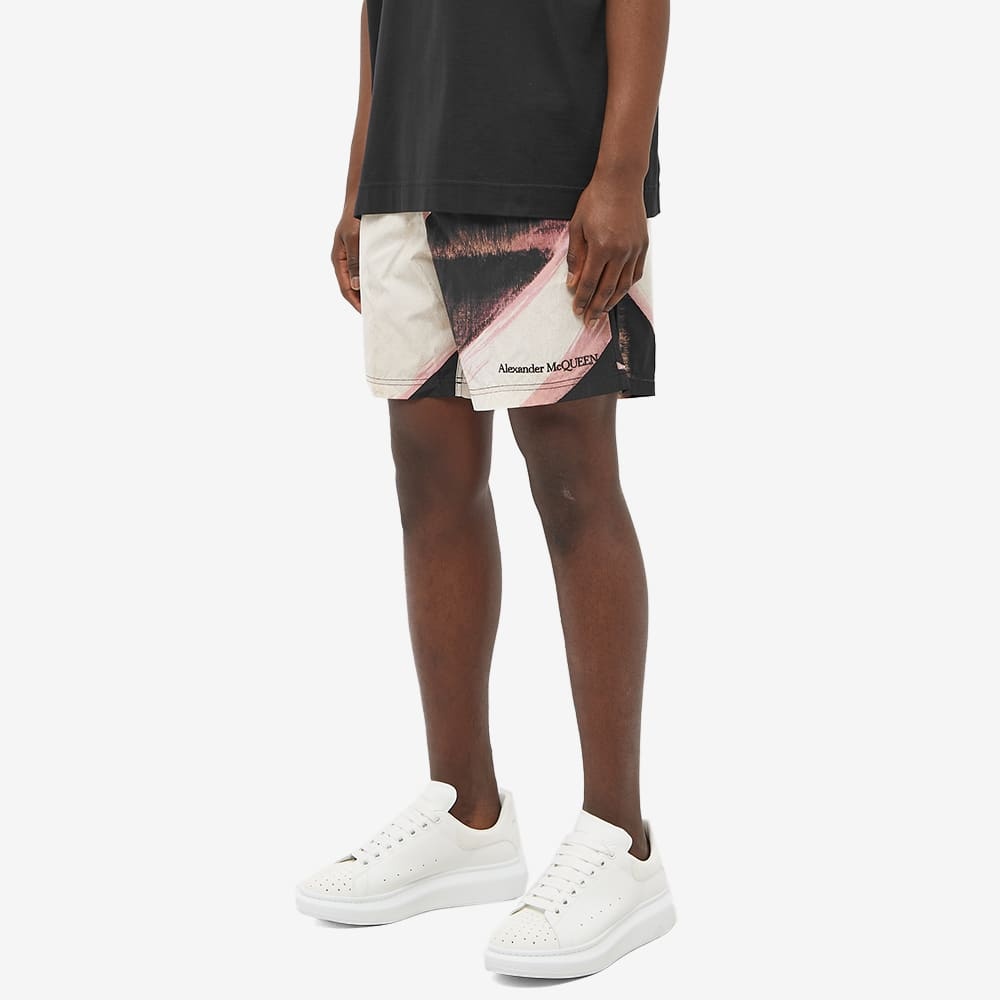 Alexander McQueen Brush Stroke Swim Shorts - 2