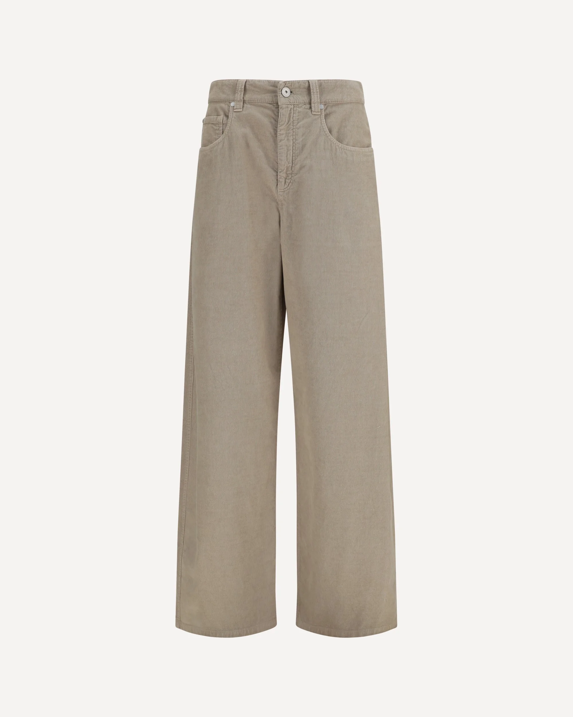 Straight-leg cotton and linen Pants - 1