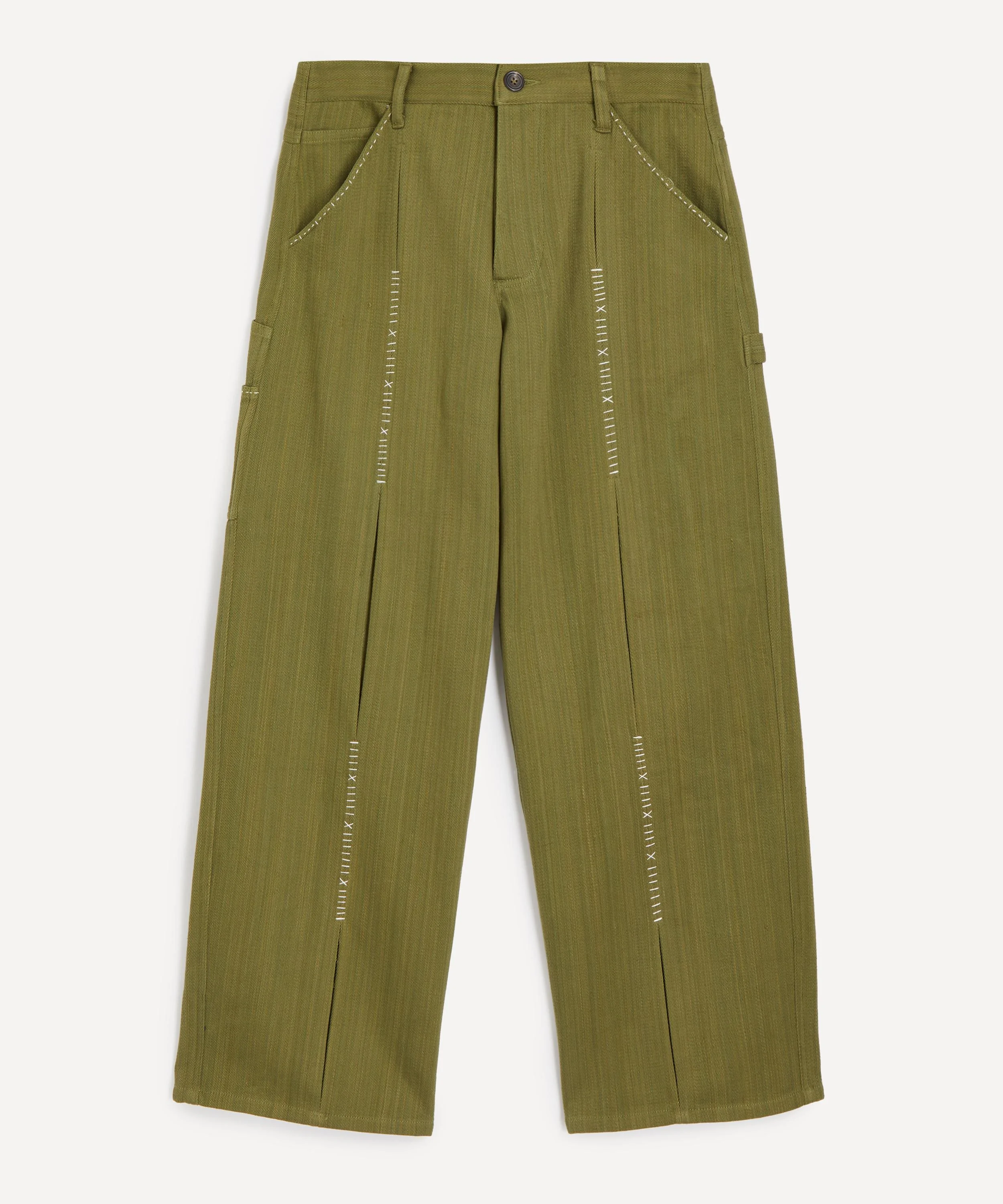 Embroidered Shaanti Trousers - 1