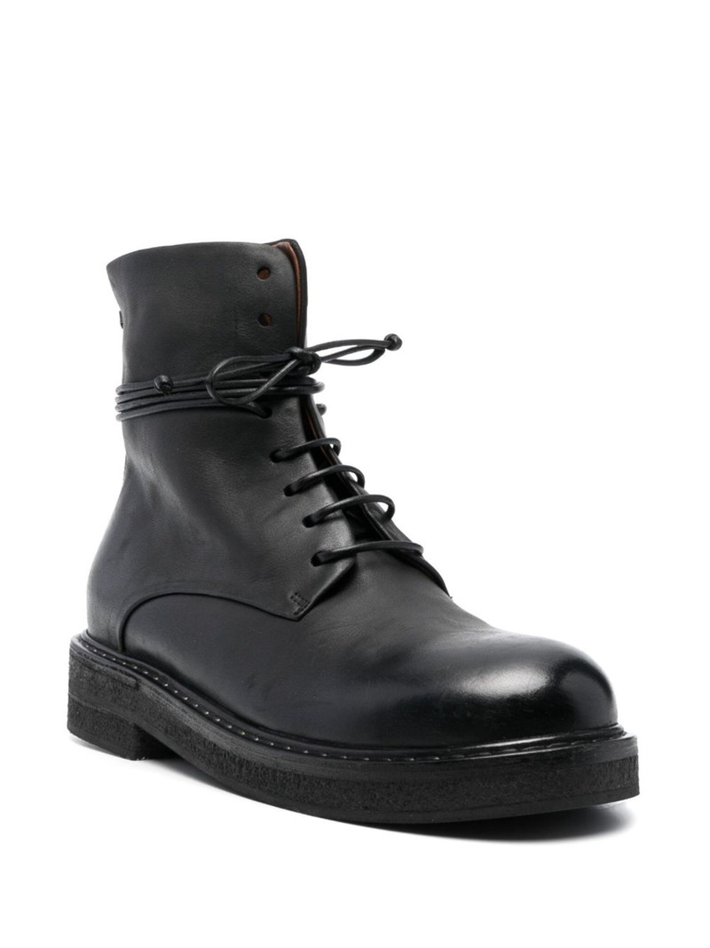 Parrucca 40mm lace-up leather boots 2
