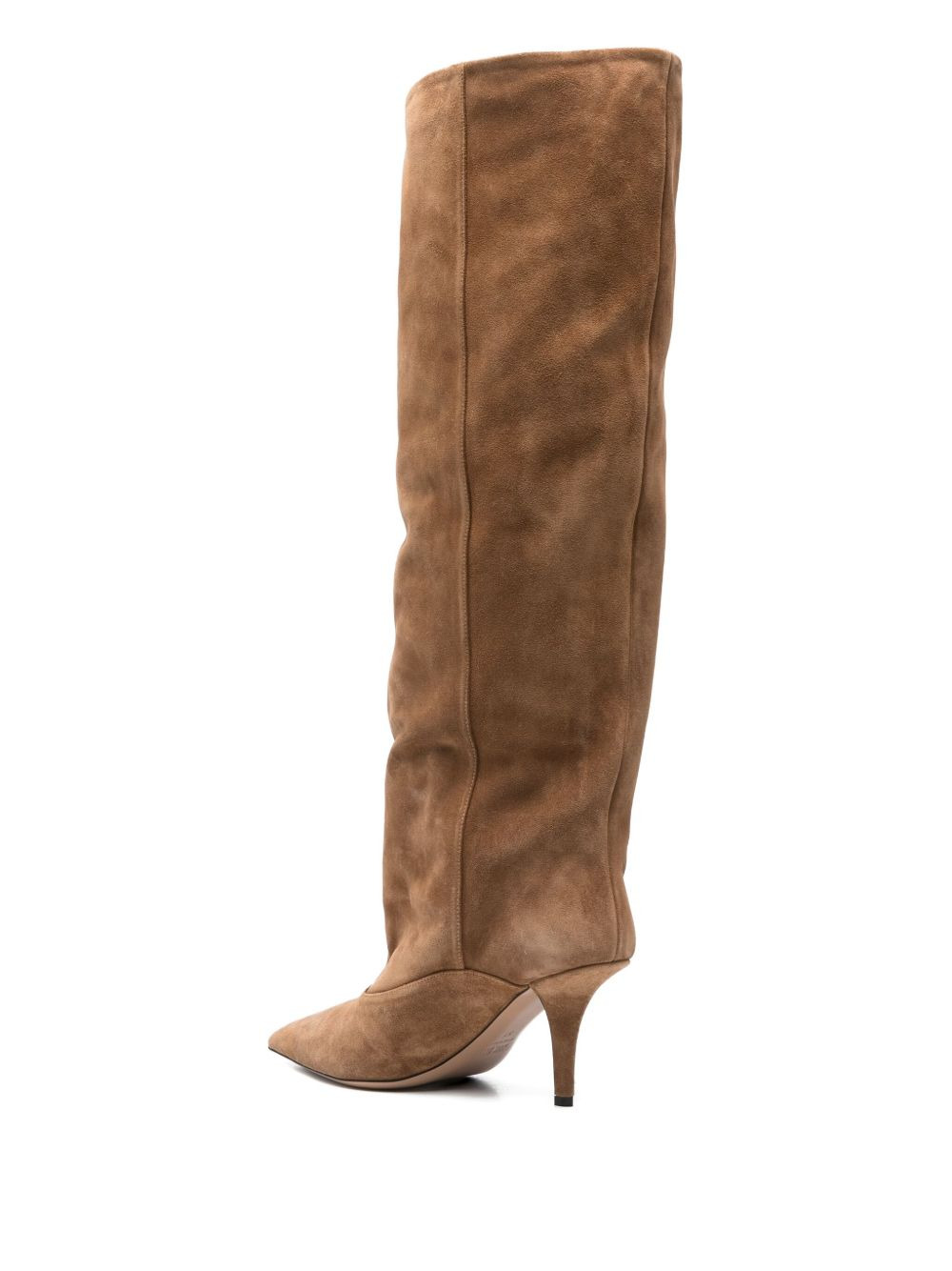 90mm Ines suede knee-high boots - 3