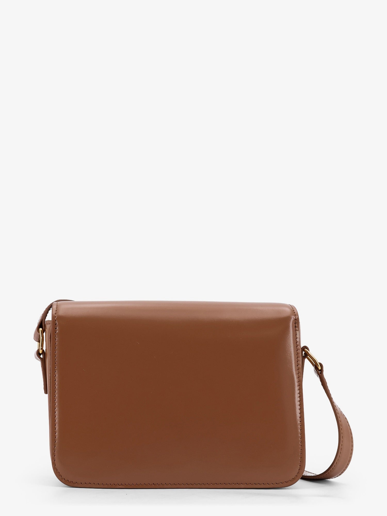 Celine Teen Triomphe Leather Shoulder Bag - 2