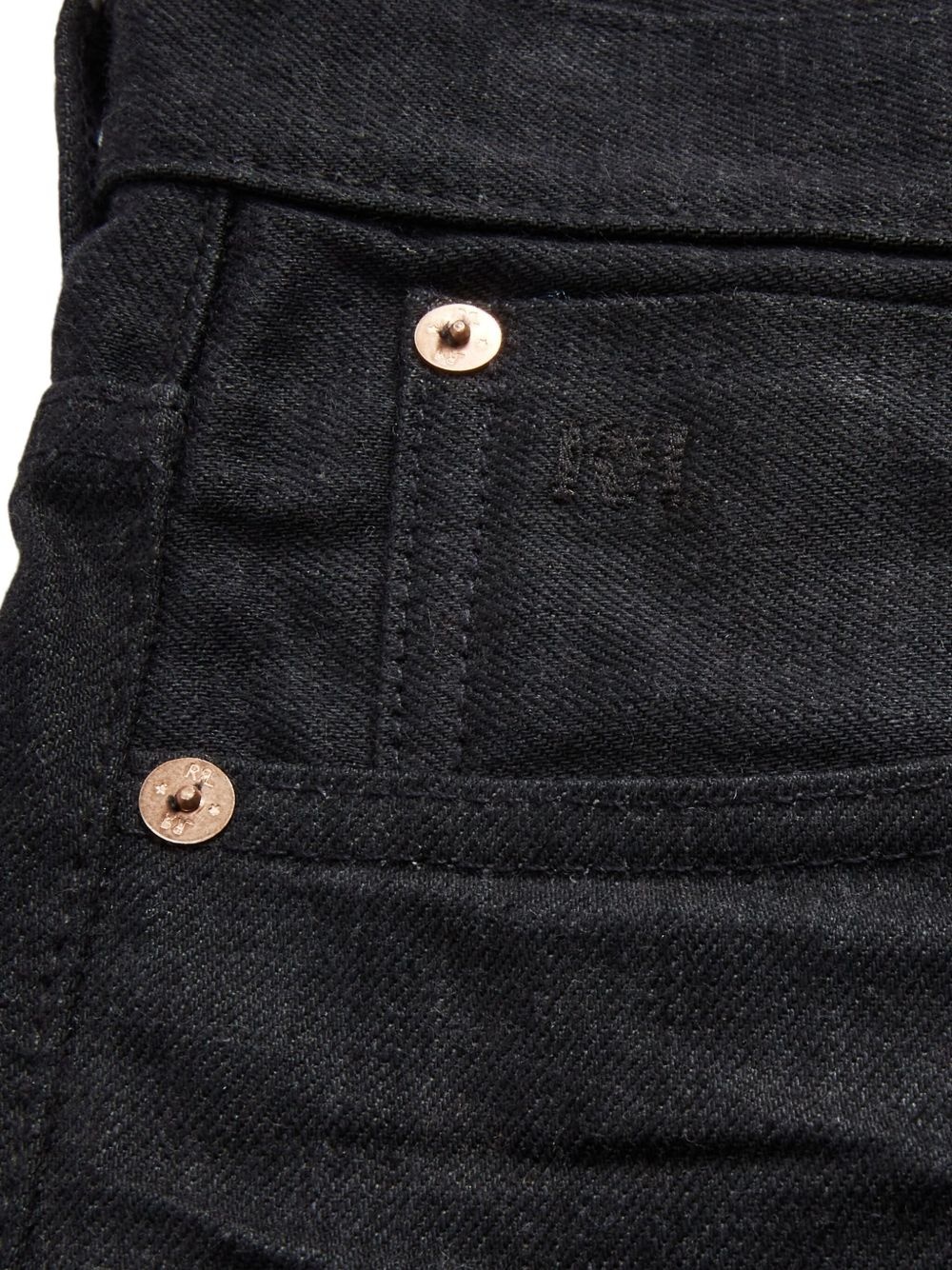 logo-patch jeans - 6